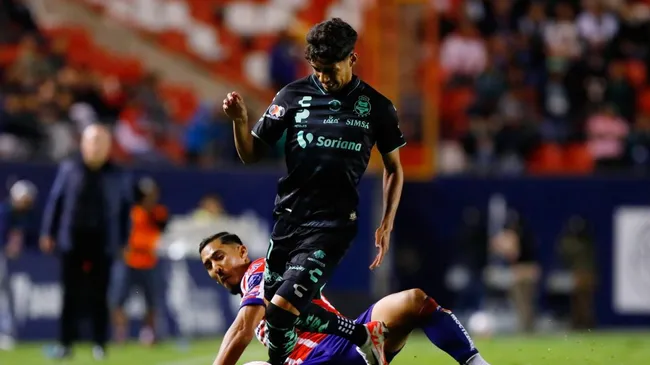 Jair González, el delantero de Santos que pretenden varios equipos de la Liga MX.