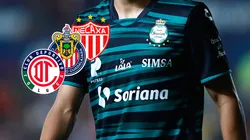 Toluca, Chivas y Necaxa, tras los pasos de juvenil de Santos.