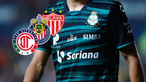 Toluca, Chivas y Necaxa, tras los pasos de juvenil de Santos.