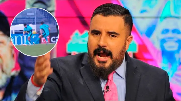 Álvaro Morales, otra vez polémico contra Pumas.