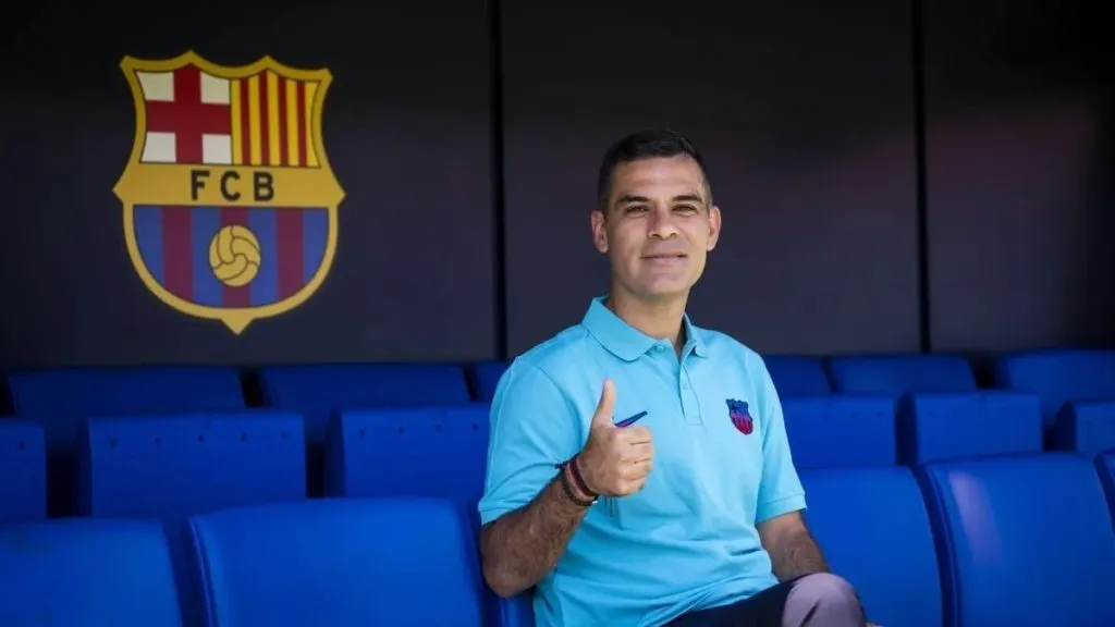 Rafa Marquez, ¿candidato? a suceder a Xavi Hernández [Foto: FC Barcelona]