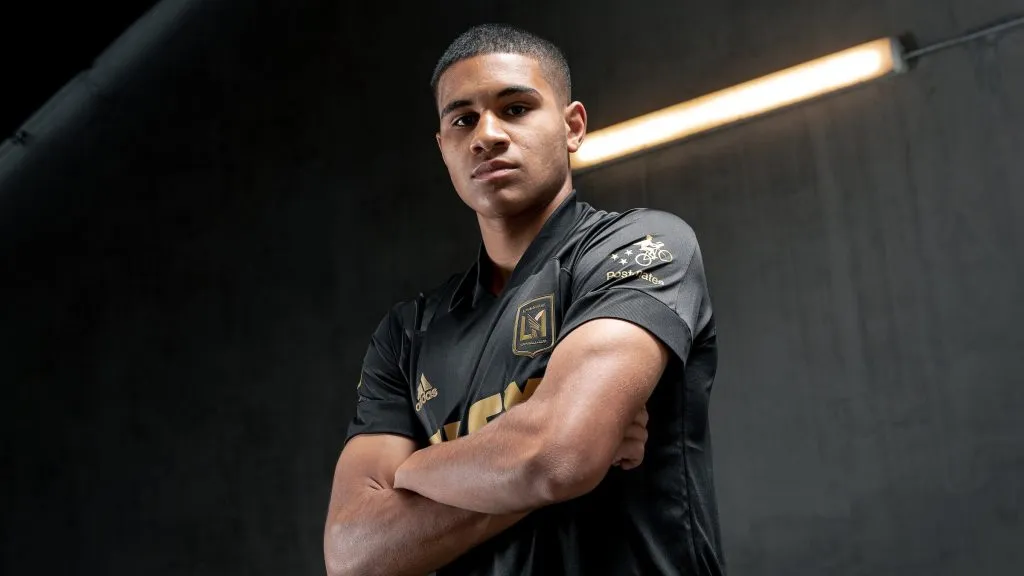 Antonio Leone con los colores de su último club: LAFC.