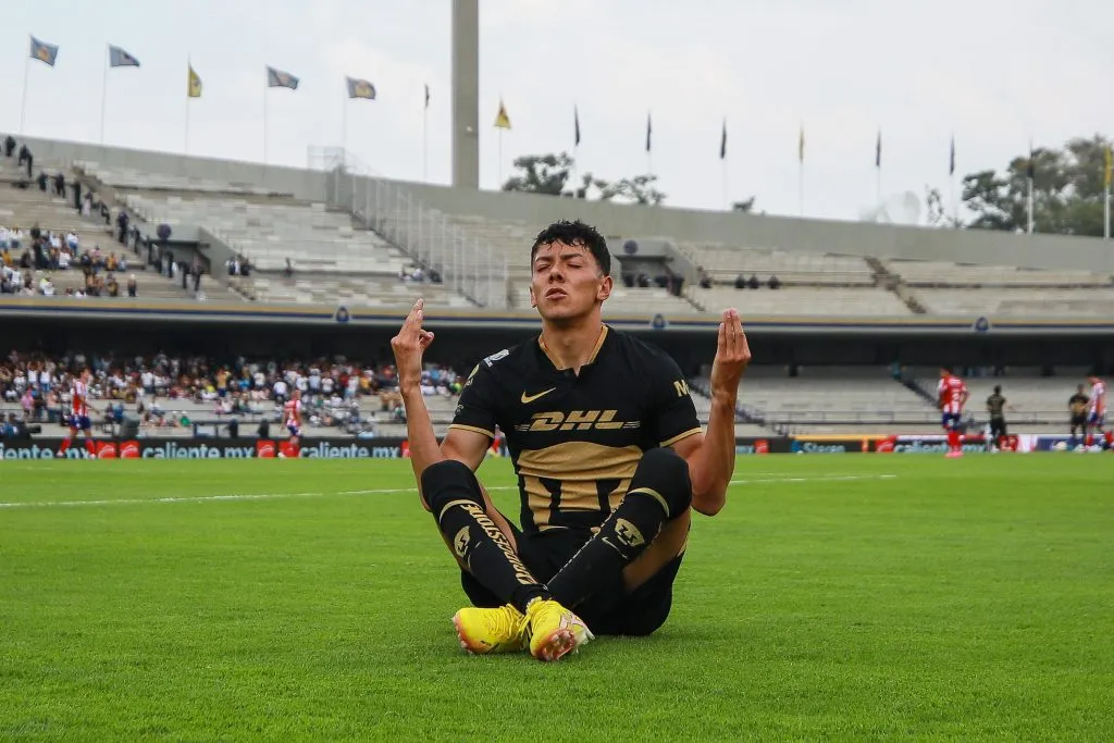 Ruvalcaba brilló en Pumas (Getty Images).