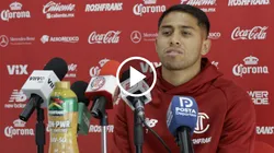 Juanpi Domínguez platicó en la previa de Toluca-Tigres.