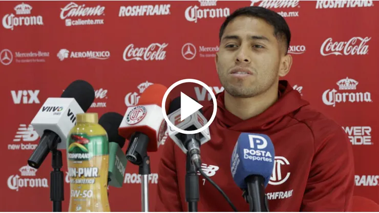 Juanpi Domínguez platicó en la previa de Toluca-Tigres.