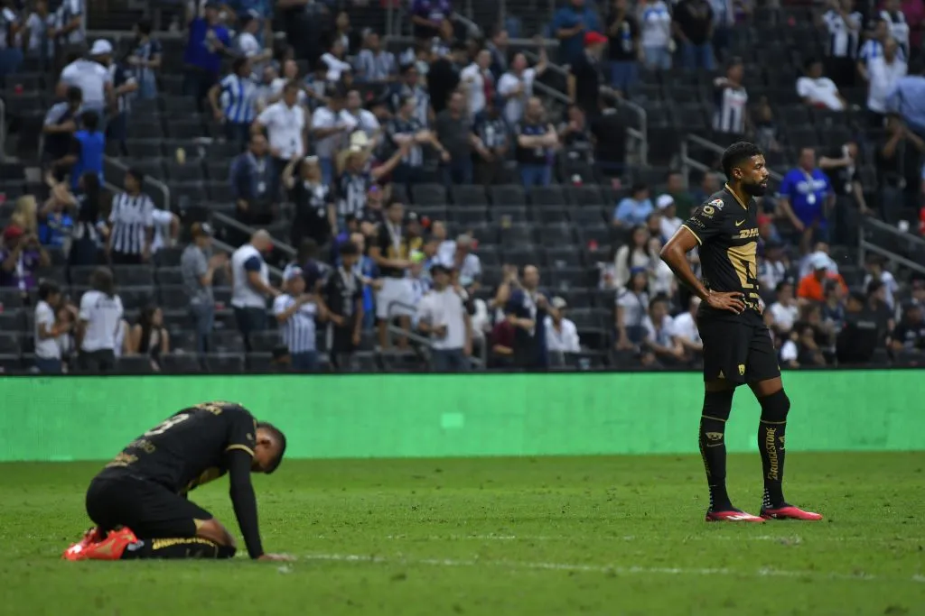 Pumas cayó por 4-1 ante Rayados en sú ultima visita al Estadio BBVA (Imago7)