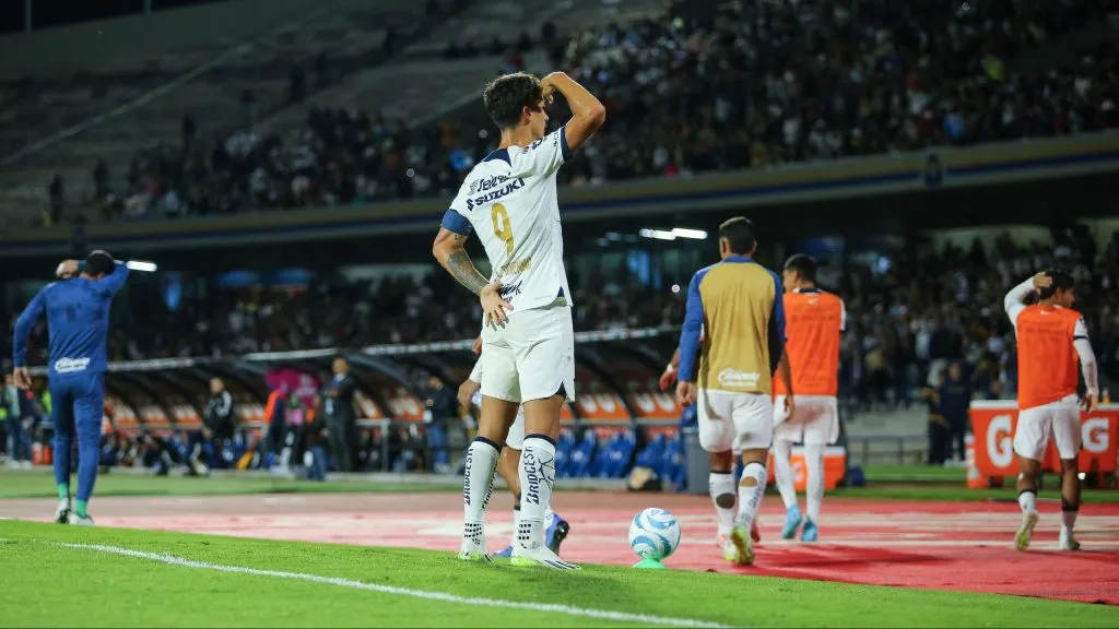 Juan Dinenno, en el Top 10 histórico de Pumas: marcó 60 goles antes de irse [Getty]