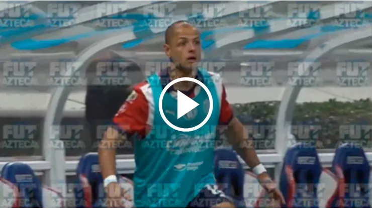Chicharito, eufórico en el tanto de Cade Cowell.