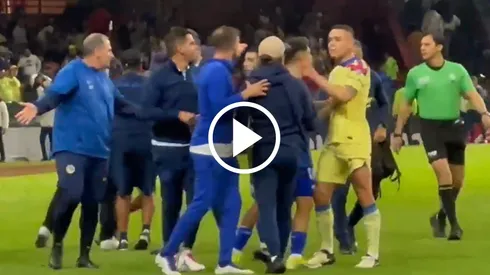 Final hirviente: la fuerte pelea entre América y Cruz Azul luego del Clásico Joven
