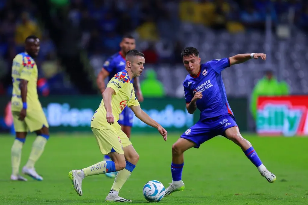 Este sábado se jugará una nueva edición del Clásico Joven entre América y Cruz Azul (Imago7)