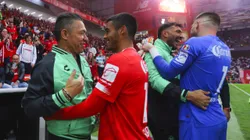 El reencuentro de Ambriz con sus ex-dirigidos.