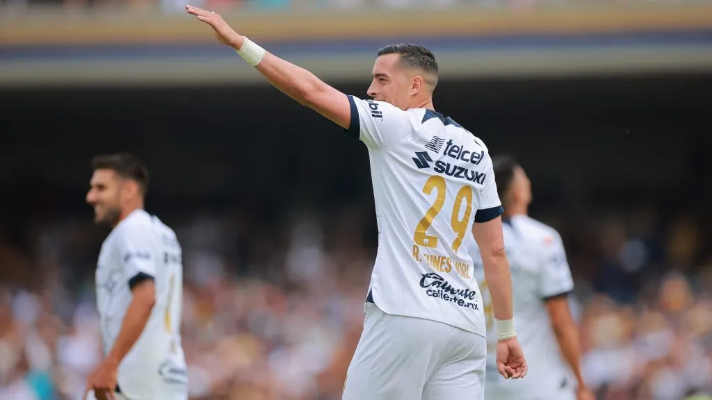 Rogelio Funes Mori volverá a jugar con Pumas el próximo domingo (Getty Images)