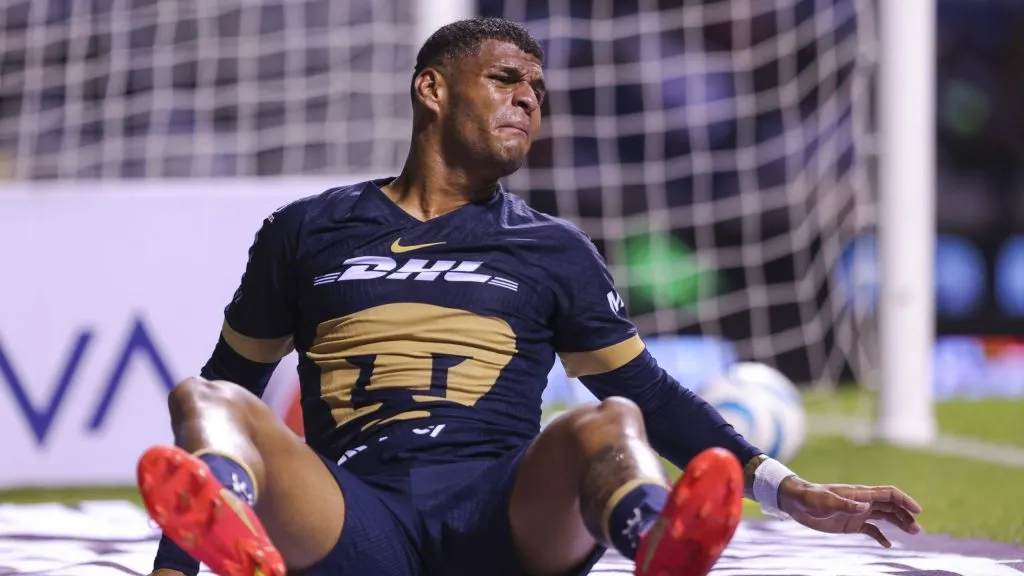 La lesión previa de José Caicedo en Pumas UNAM [Getty]