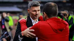 Fernando Ortiz y André Jardine, DTs de Rayados y América.