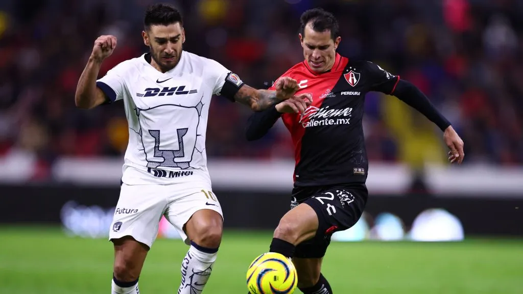 Pumas no pasó del empate ante Atlas en su último encuentro [Getty]
