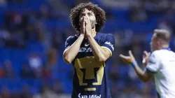 Incertidumbre en Pumas UNAM por la ausencia de César Huerta en el entrenamiento