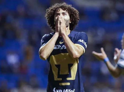 César Huerta no se entrenó con Pumas UNAM y enciende las alarmas