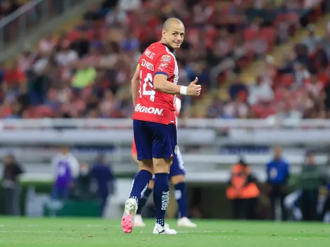Así fue la reacción de Chicharito a la victoria de Chivas