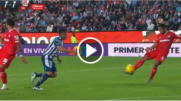 [Video] El espectacular golazo de Brian García en el Pachuca vs. Toluca del Clausura 2024