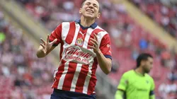 Zapopan, Jalisco, 10 de febrero de 2024. Mateo Chávez durante el partido correspondiente a la jornada 6 del torneo Clausura 2024 de la Liga BBVA MX, entre las Chivas rayadas del Guadalajara y los Bravos de Juárez, celebrado en el estadio Akron. Foto: Imago7/Etzel EspinosaSe reveló el motivo por el cual Mateo Chávez perdió terreno en Chivas