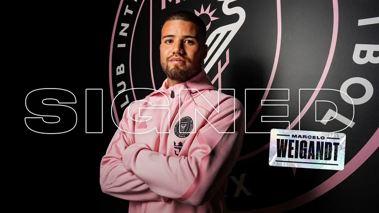 Marcelo Weigandt es refuerzo de Inter Miami.