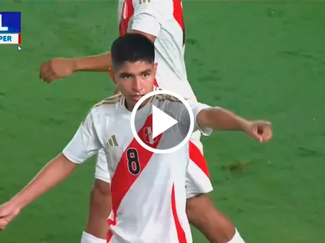 [VIDEO] Él la empezó y el la terminó: golazo de Piero Quispe para Perú ante Dominicana