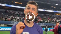 Christian Pulisic se mofa del 'Tri' tras la final de CONCACAF.