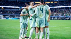 México durante un partido de la CONCACAF Nations League
