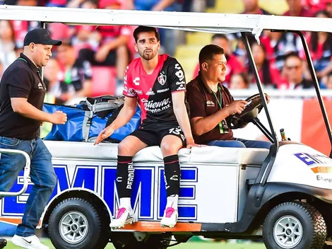 ¿Se despide del Clausura? Atlas confirmó la lesión de Aguirre