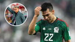 Hirving Lozano, a fondo contra Gerardo Martino.