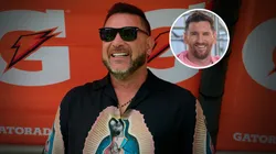 El Turco Mohamed se encontró con Lionel Messi en la previa del Rayados vs. Inter Miami