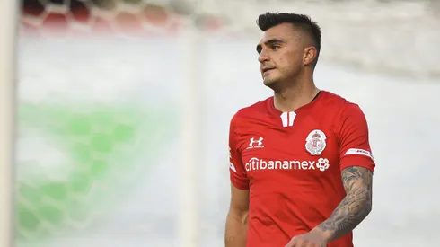 'Quique' Triverio presenció el Toluca - Pumas en casa.