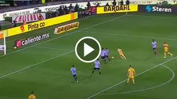 ¡Pero qué belleza! Marcelo Flores se inventó un golazo en el Tigres UANL vs. Mazatlán