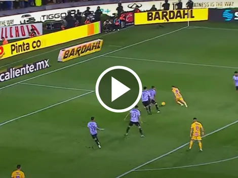 El golazo de Marcelo Flores en el Tigres UANL vs. Mazatlán
