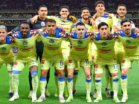 Con dos cambios: la alineación de América vs. Chivas