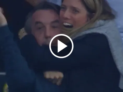 La épica celebración de Azcárraga en el América vs. Chivas