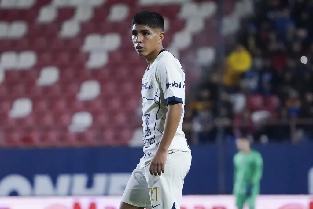 Piero Quispe está atravesando sus primeros meses con Pumas (Imago7)