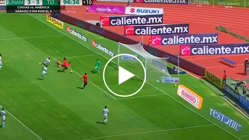 En la última del partido, Aké Loba falló lo imposible