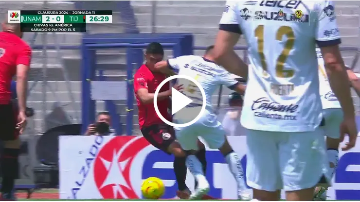 El penal y la expulsión de Lisandro Magallán