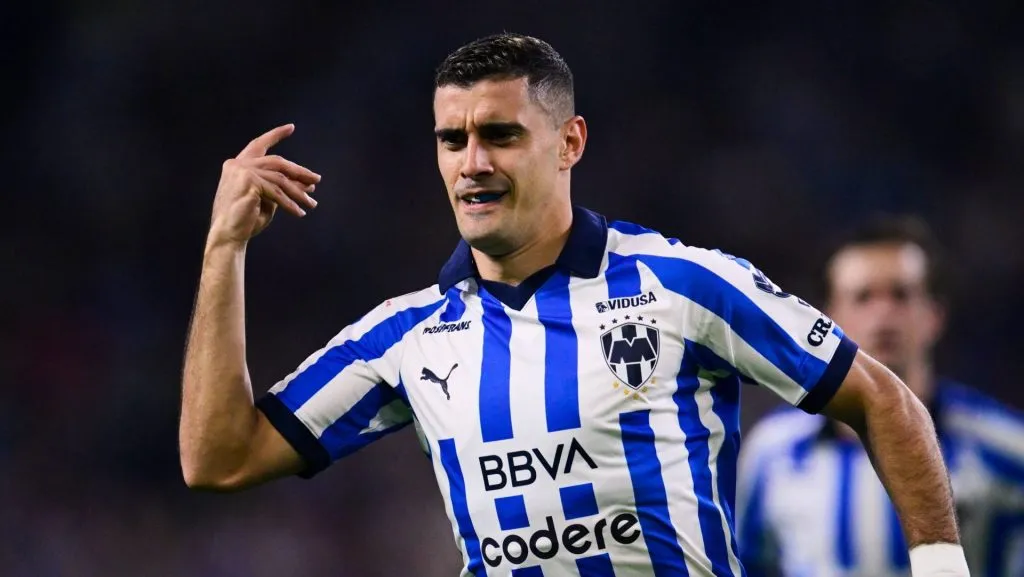 Germán Berterame habría decidido quedarse en Rayados a pesar de la millonaria oferta (IMAGO)