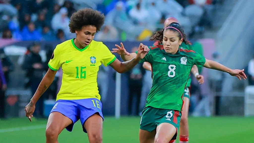 México terminó cayendo por goleada frente a Brasil en la Copa Oro (Imago7)