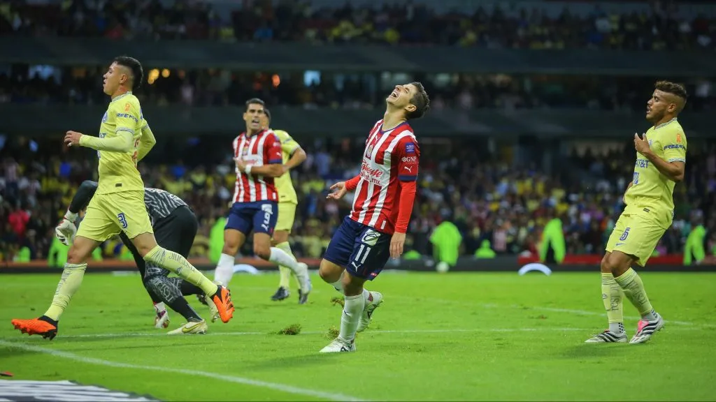 Chivas cayó derrotado por América 3 a 0 por la Concachampions