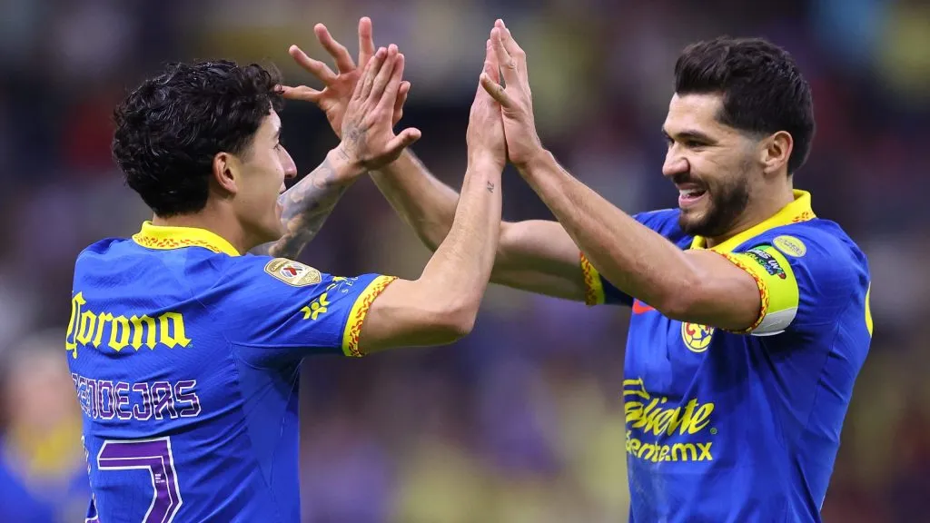 Henry Martin celebra uno de sus tantos ante Atlas [Foto: Getty Images]