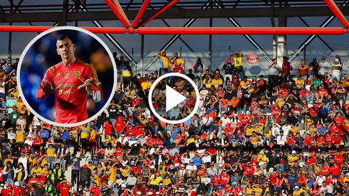 El público escarlata y un polémico canto para el 'Patón'.