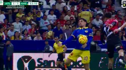 La mano de Diego Valdes no invalida la roja y el penal.