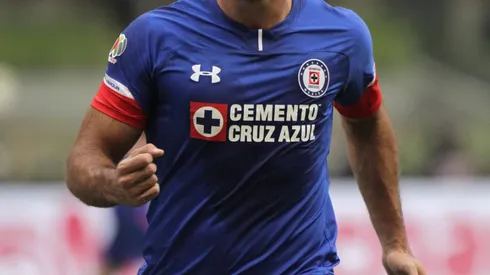 EUM20181110DEP23.JPG CIUDAD DE MÉXICO, Soccer/Futbol-Cruz Azul.- Martín Cauteruccio celebra gol en el encuentro ante Lobos BUAP en el Estadio Azteca, este sábado 10 de noviembre, partido correspondiente a la jornada 16 del Apertura 2018. Foto: Agencia EL UNIVERSAL/Carlos Mejía/MAR EDITORIAL USE ONLY PUBLICATIONxNOTxINxMEX Copyright: xx CARLOSxMEJIAx universalpix443363