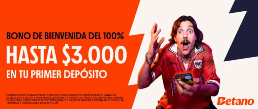 Betano bono de bienvenida