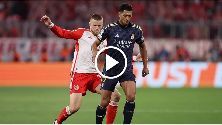 Bayern Munich igualó con Real Madrid en Alemania.