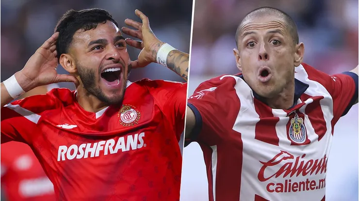Toluca y Chivas se enfrentan en la fase final.