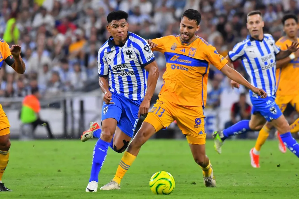 Rayados y Tigres igualaron 3-3 en la jornada 15 del Clausura 2024 (Imago7)